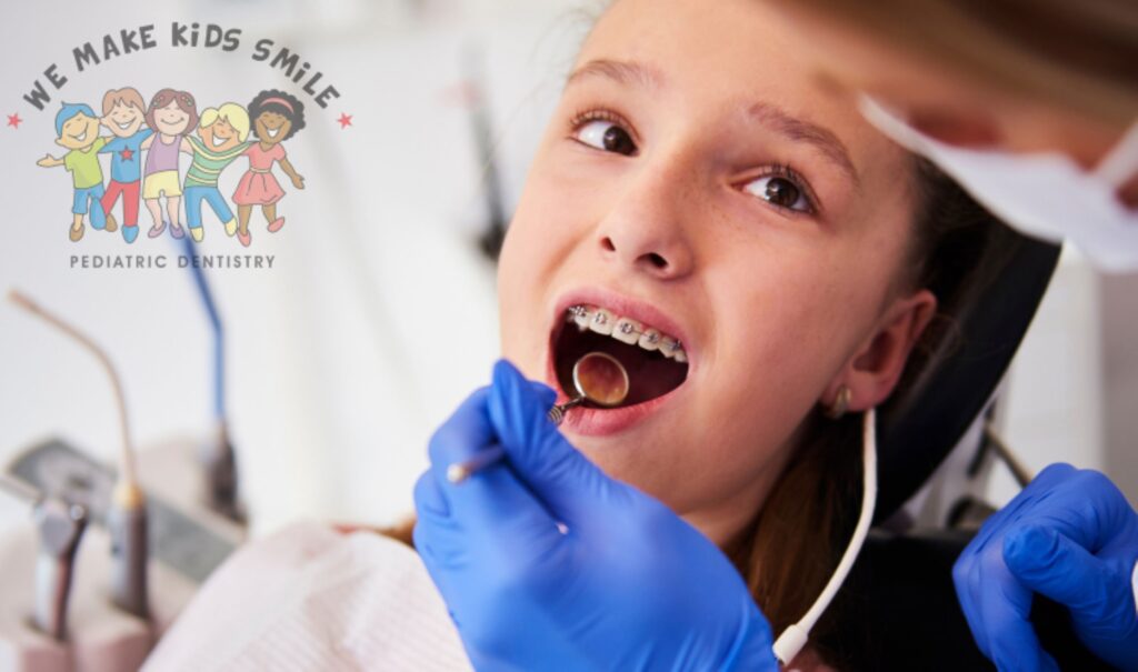 Orthodontic treatment for kids.