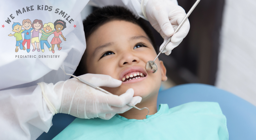 Dental crowns protect baby teeth.
