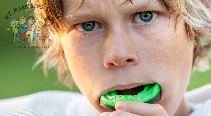 Mouth guards protect teeth.