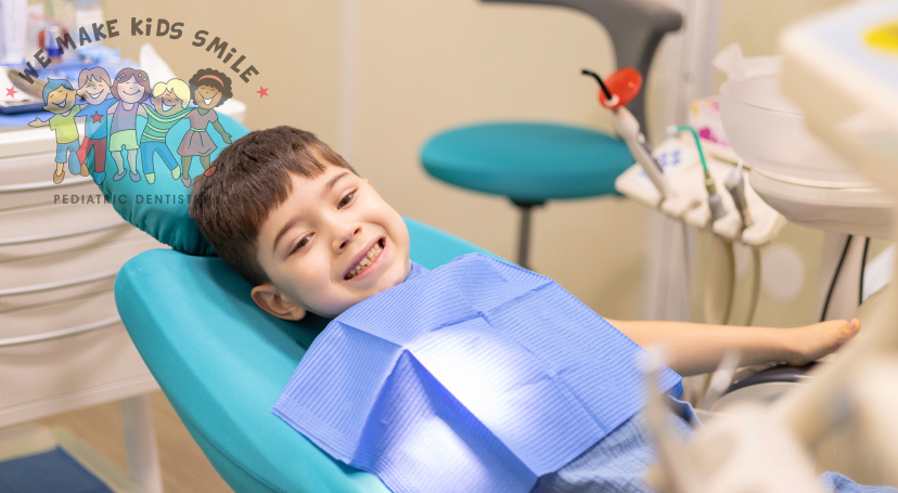 Stainless steel and zirconia crowns for kids.