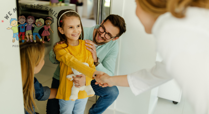 Make the first visit to the dentist fun for kids.